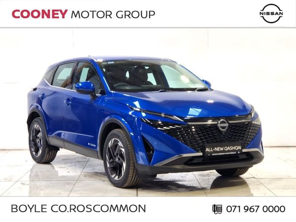 Nissan Qashqai SUV, Petrol Hybrid, 2025, Blue