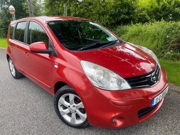 Nissan Note MPV, Diesel, 2010, Red