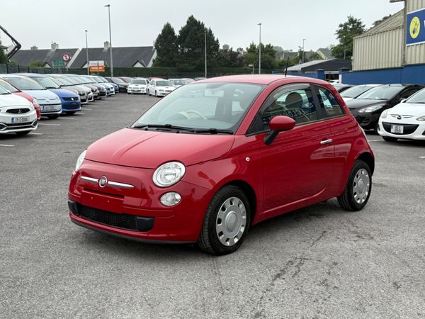 Fiat 500 Hatchback, Petrol, 2016, Red