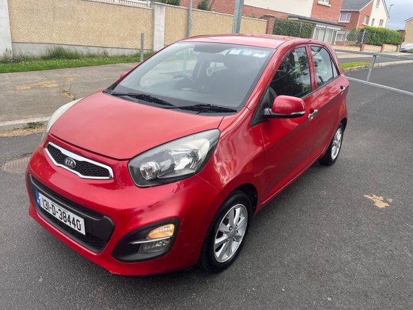 Kia Picanto Hatchback, Petrol, 2013, Red