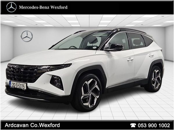 Hyundai Tucson SUV, Petrol Plug-in Hybrid, 2021, White