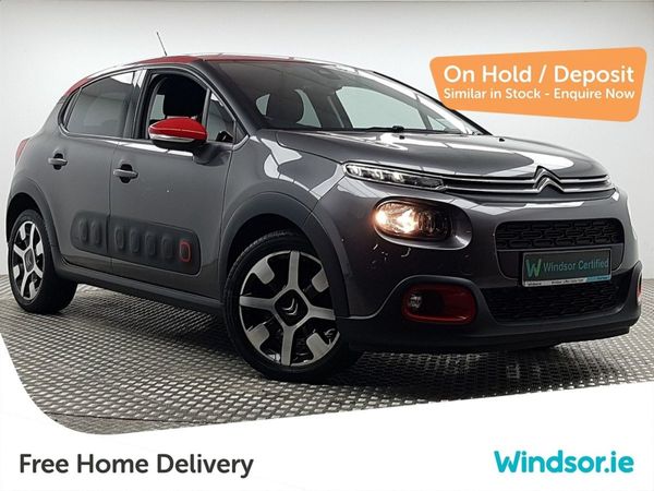 Citroen C3 Hatchback, Petrol, 2019, Grey