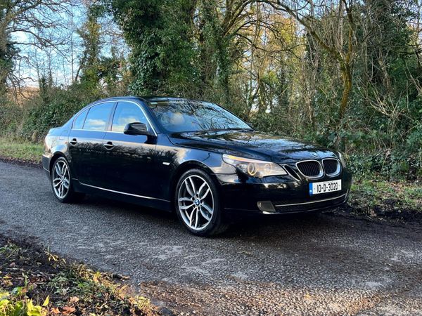 BMW 5-Series Saloon, Diesel, 2010, Black