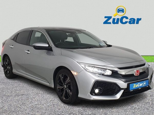 Honda Civic Hatchback, Petrol, 2019, Grey
