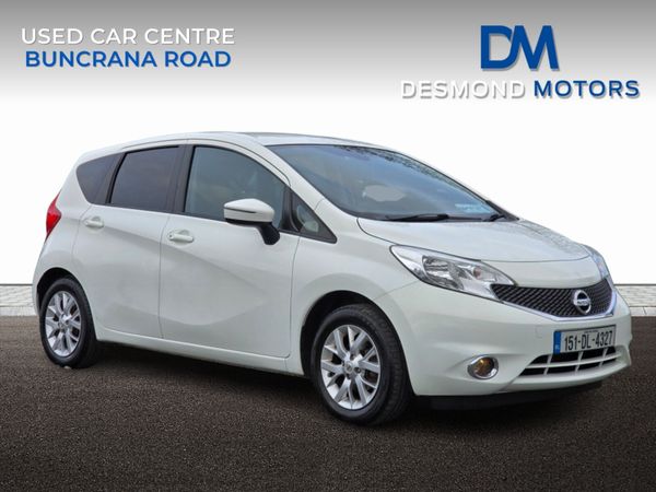 Nissan Note MPV, Petrol, 2015, White