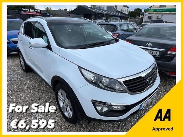 Kia Sportage SUV, Diesel, 2012, White