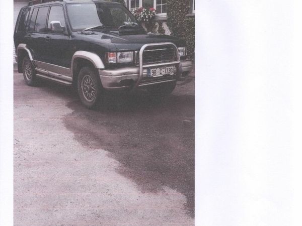 Isuzu Trooper SUV, Diesel, 1998, Green
