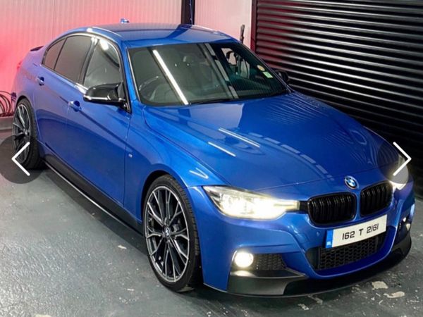 BMW 3-Series Saloon, Diesel, 2016, Blue
