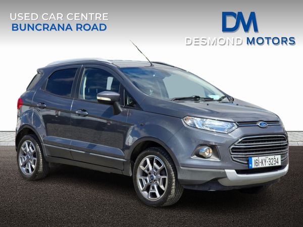 Ford EcoSport SUV, Petrol, 2016, Grey