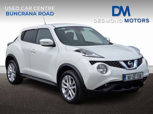 Nissan Juke SUV, Petrol, 2016, White