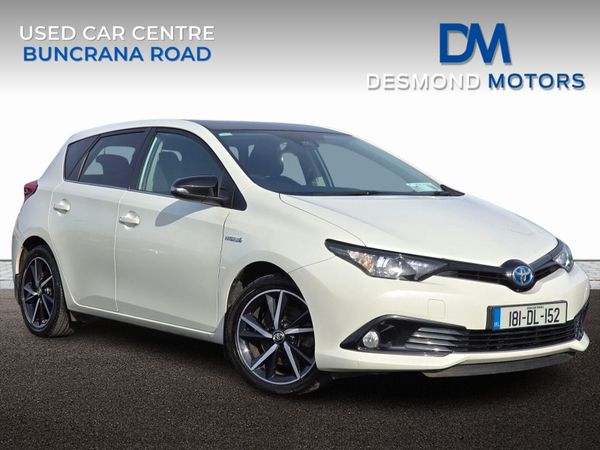 Toyota Auris MPV, Petrol Hybrid, 2018, White
