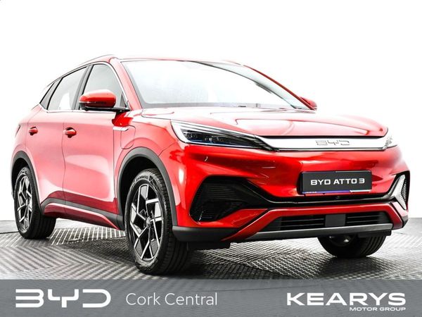 BYD ATTO 3 SUV, Electric, 2025, Red