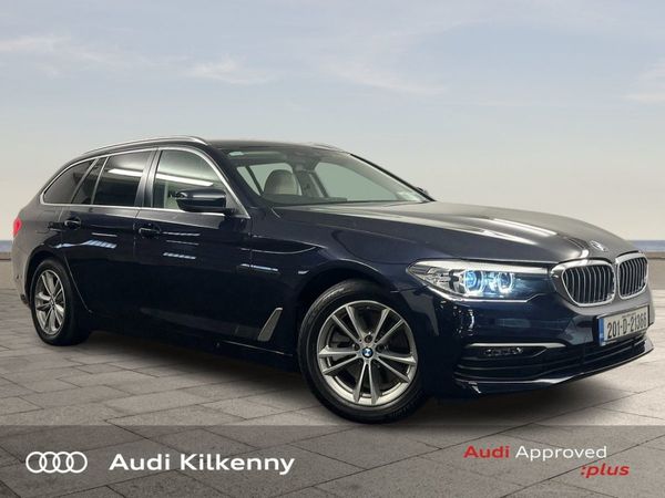 BMW 5-Series Estate, Diesel, 2020, Blue