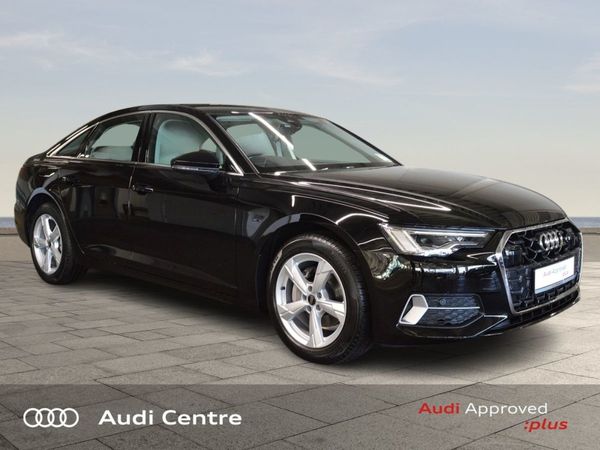 Audi A6 Saloon, Diesel Hybrid, 2025, Black