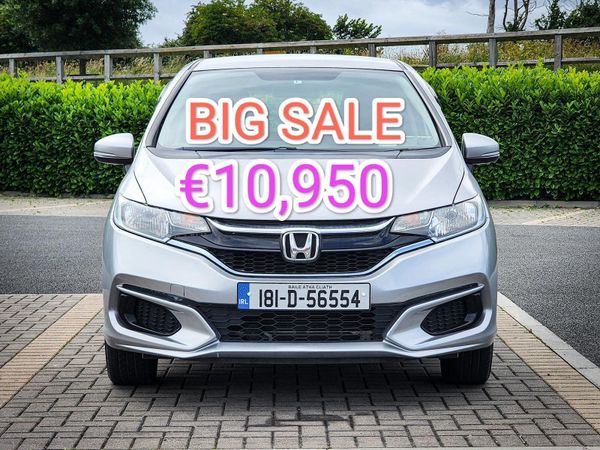 Honda Fit Hatchback, Petrol Hybrid, 2018, Silver