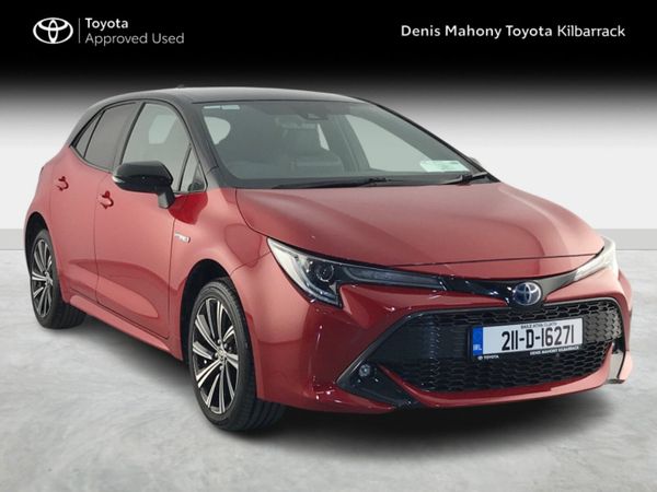 Toyota Corolla Hatchback, Petrol Hybrid, 2021, Red