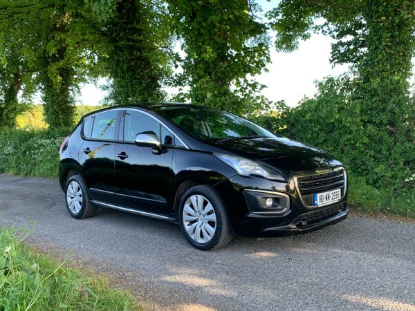 Peugeot 3008 SUV, Diesel, 2016, Black