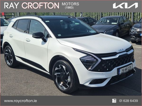 Kia Sportage SUV, Diesel Hybrid, 2025, White