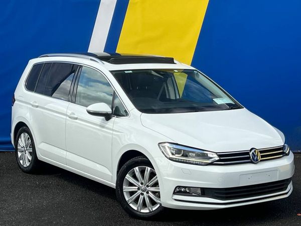 Volkswagen Touran MPV, Petrol, 2016, White