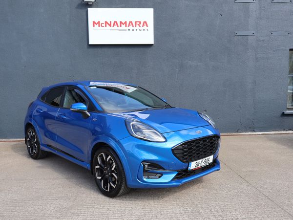 Ford Puma MPV, Petrol Hybrid, 2021, Blue