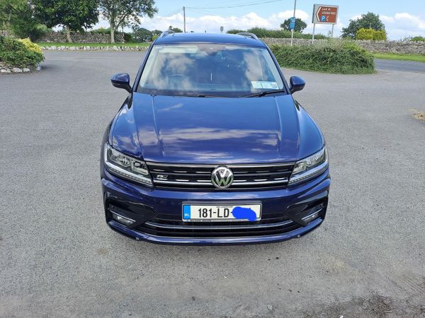 Volkswagen Tiguan SUV, Diesel, 2018, Blue