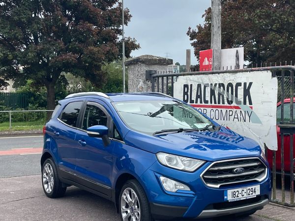 Ford EcoSport SUV, Diesel, 2018, Blue