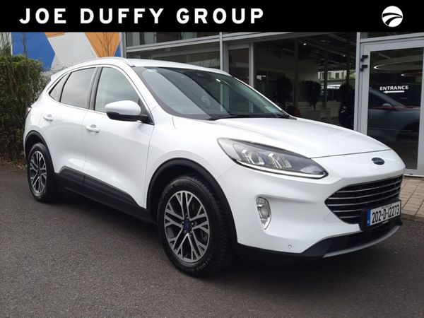 Ford Kuga SUV, Petrol Plug-in Hybrid, 2020, White