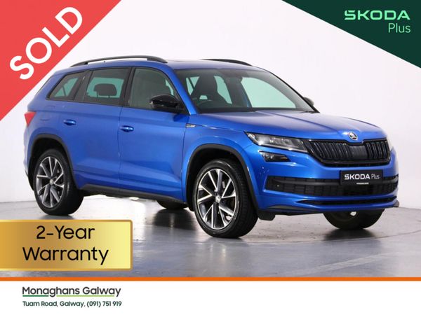 Skoda Kodiaq Estate, Diesel, 2021, Blue