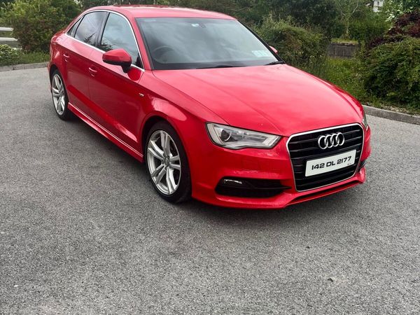 Audi A3 Saloon, Diesel, 2014, Red