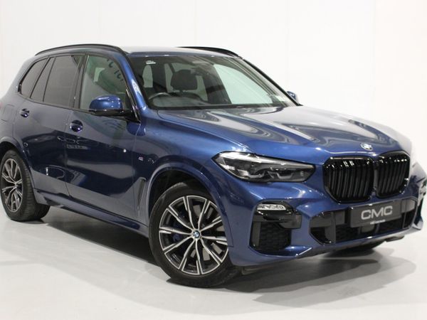 BMW X5 SUV, Petrol Hybrid, 2020, Blue