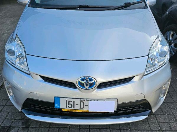 Toyota Prius Hatchback, Petrol Hybrid, 2015, Silver