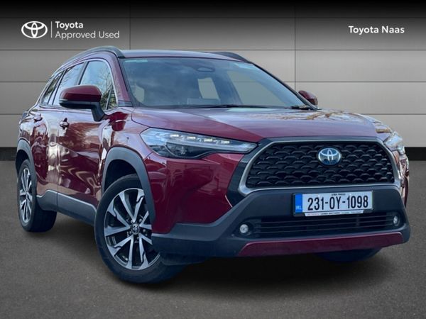 Toyota Corolla Cross Hatchback, Petrol Hybrid, 2023, Red