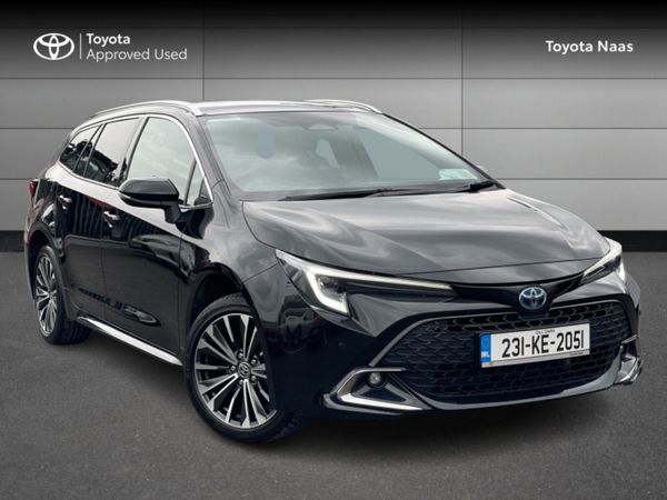 Toyota Corolla Estate, Petrol Hybrid, 2023, Black
