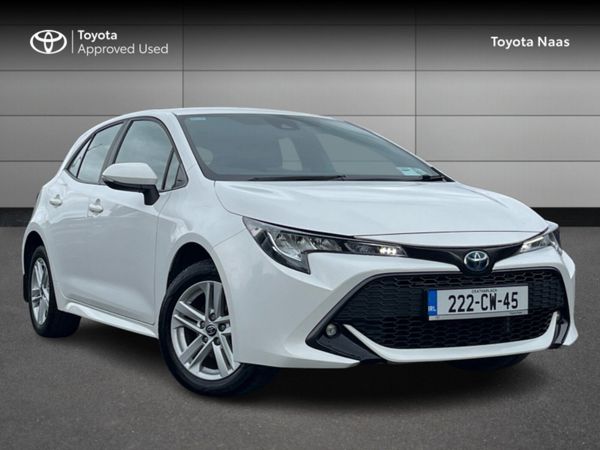 Toyota Corolla Hatchback, Petrol Hybrid, 2022, White