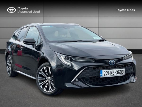 Toyota Corolla Estate, Petrol Hybrid, 2022, Black