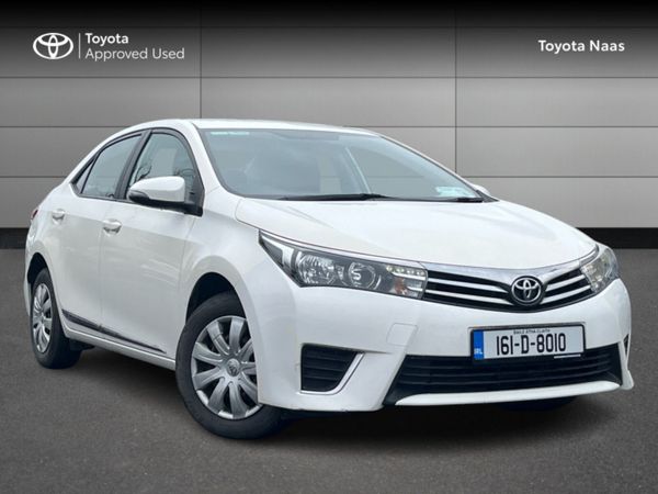 Toyota Corolla Saloon, Petrol, 2016, White