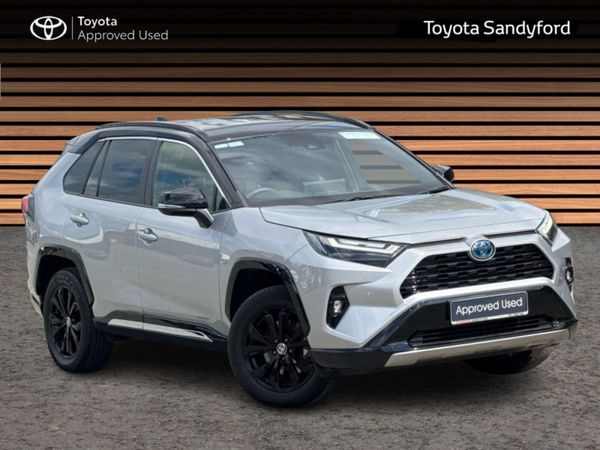 Toyota RAV4 SUV, Petrol Hybrid, 2024, Silver