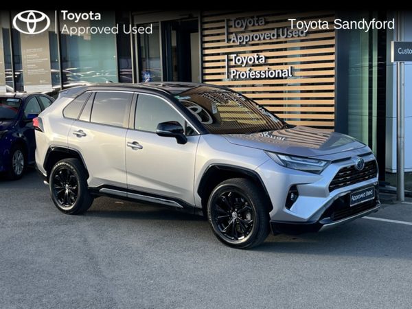 Toyota RAV4 SUV, Petrol Hybrid, 2022, Silver
