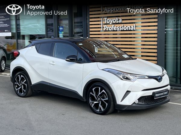 Toyota C-HR SUV, Petrol Hybrid, 2018, White