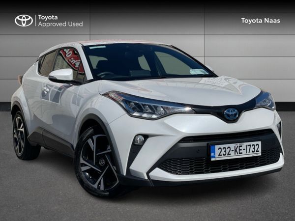 Toyota C-HR SUV, Petrol Hybrid, 2023, White