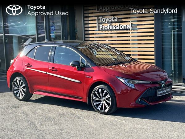 Toyota Corolla Hatchback, Petrol Hybrid, 2022, Red