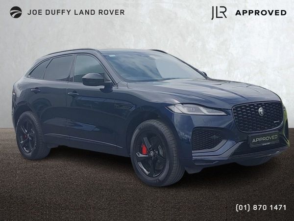Jaguar F-Pace SUV, Petrol Hybrid, 2024, Blue