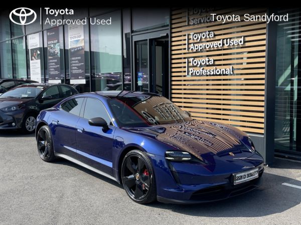 Porsche Taycan Saloon, Electric, 2022, Blue