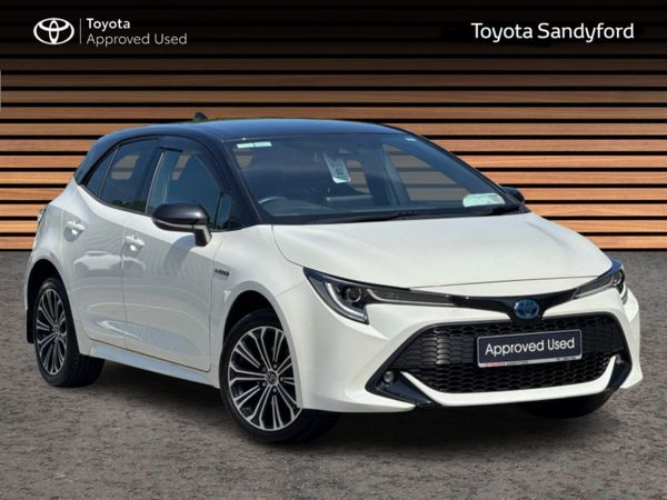 Toyota Corolla Hatchback, Petrol Hybrid, 2021, White