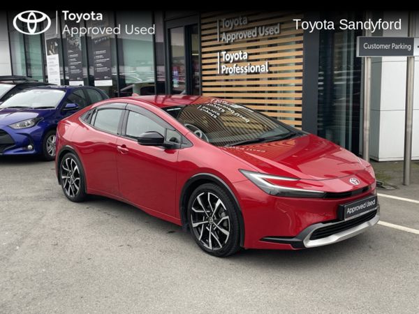 Toyota Prius Hatchback, Petrol Plug-in Hybrid, 2024, Red