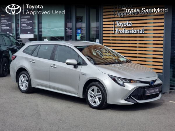 Toyota Corolla Estate, Petrol Hybrid, 2022, Silver