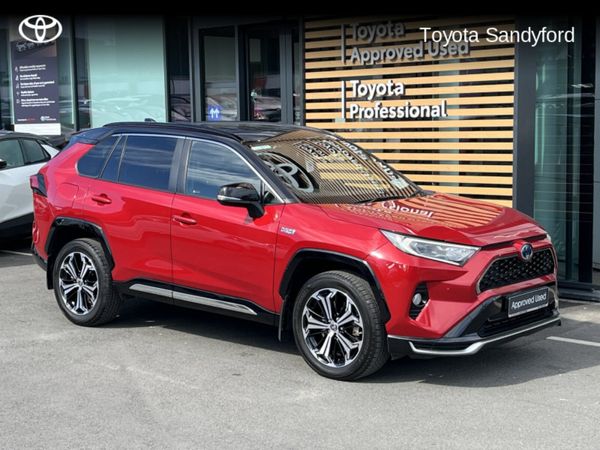 Toyota RAV4 SUV, Petrol Plug-in Hybrid, 2022, Red