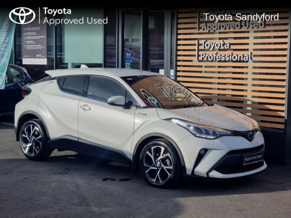 Toyota C-HR SUV, Petrol Hybrid, 2022, White