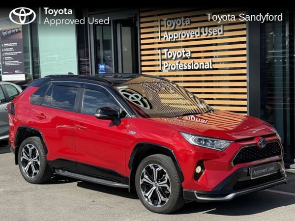 Toyota RAV4 SUV, Petrol Plug-in Hybrid, 2022, Red