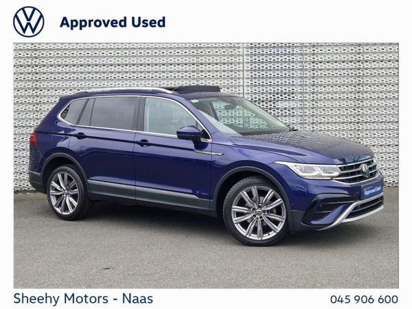 Volkswagen Tiguan Allspace SUV, Diesel, 2022, Blue